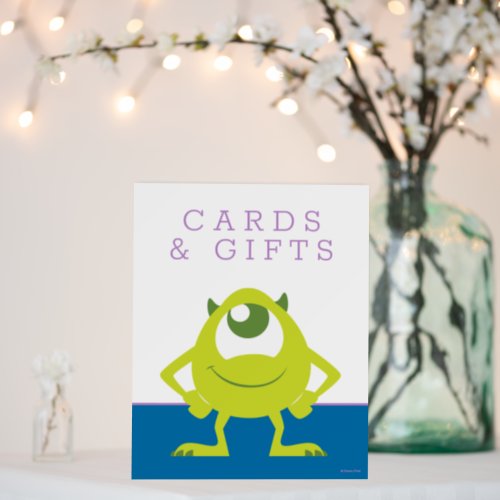 Monsters Inc Baby Shower Cards  Gifts Foam Board