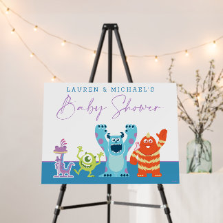 Monsters Inc. Baby Shower Foam Board