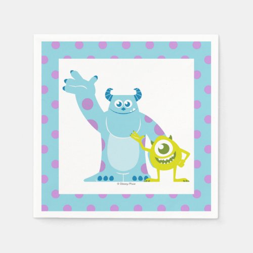 Monsters Inc Baby Shower Napkins