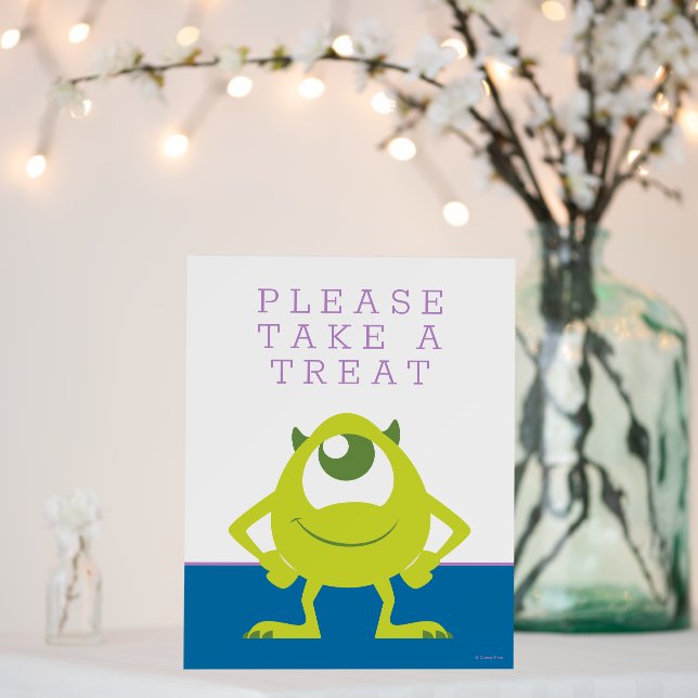Monsters Inc. Baby Shower Take A Treat Foam Board (In Situ (Wedding))