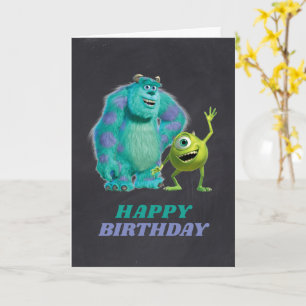 Monsters Inc. Birthday Card