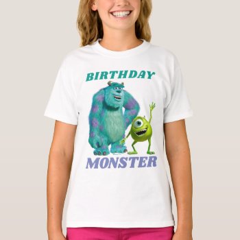 Monsters Inc. Birthday T-shirt by disneypixarmonsters at Zazzle