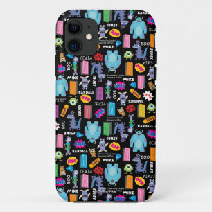 Monsters, Inc. Character Pattern iPhone 11 Case