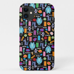 Monsters, Inc. Character Pattern iPhone 11 Case