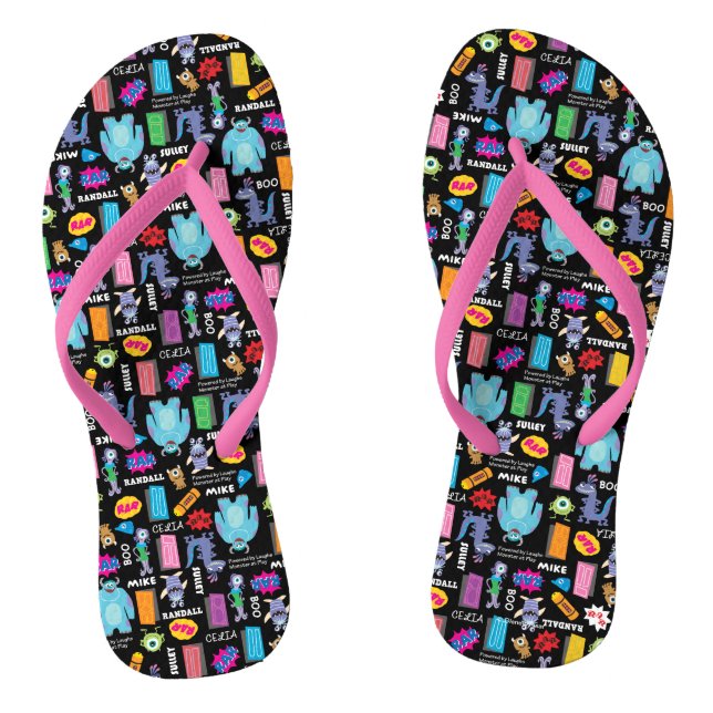 Monsters, Inc. | Character Pattern Flip Flops (Footbed)