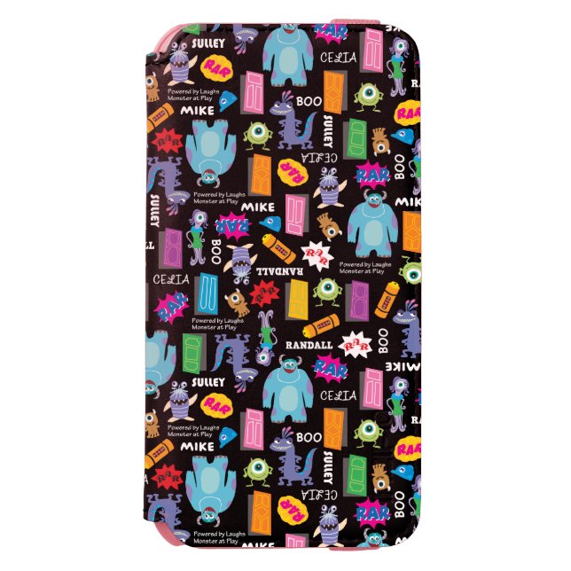 Monsters, Inc. | Character Pattern Incipio iPhone Wallet Case (Folio Front)