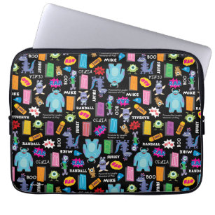 Monsters, Inc.   Character Pattern Laptop Sleeve