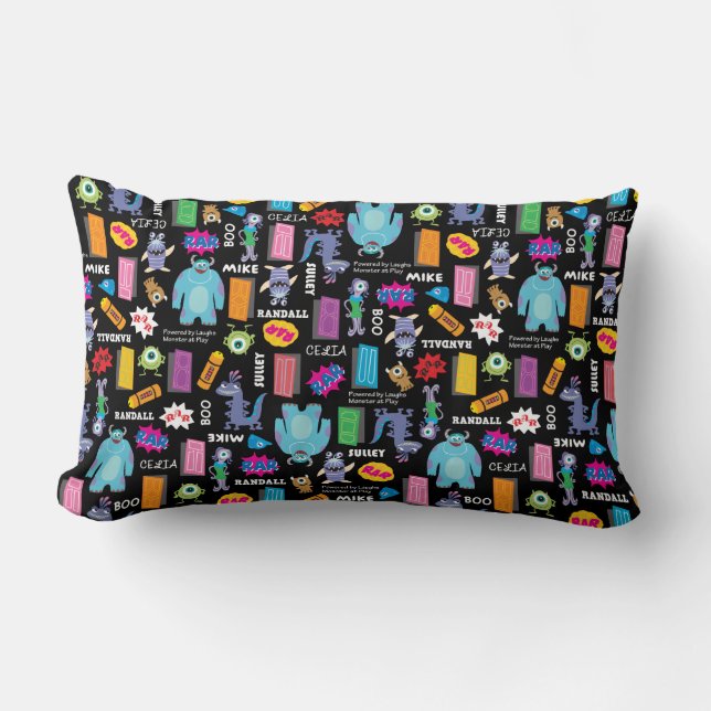 Monsters, Inc. | Character Pattern Lumbar Pillow (Front)