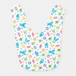 Monsters, Inc. Character Pattern Mania Bib