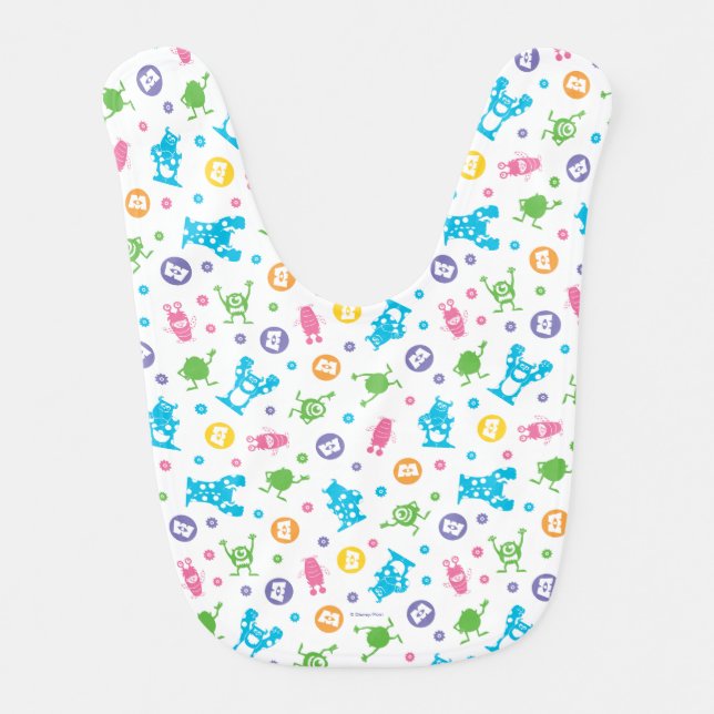 Monsters, Inc. | Character Pattern Mania Bib (Front)