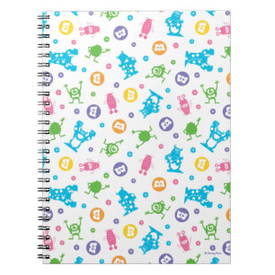 Monsters, Inc. Character Pattern Mania Notebook
