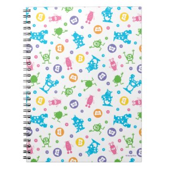 Monsters  Inc. | Character Pattern Mania Notebook by disneypixarmonsters at Zazzle