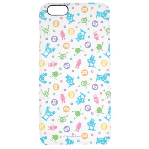 Monsters Inc  Character Pattern Mania Clear iPhone 6 Plus Case