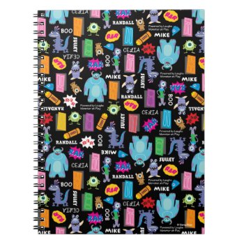 Monsters  Inc. | Character Pattern Notebook by disneypixarmonsters at Zazzle