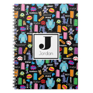 Monsters, Inc. Character Pattern Notebook
