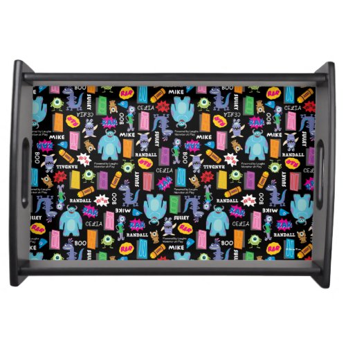 Monsters Inc  Character Pattern Serving Tray