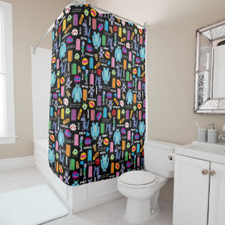 Monsters, Inc. | Character Pattern Shower Curtain
