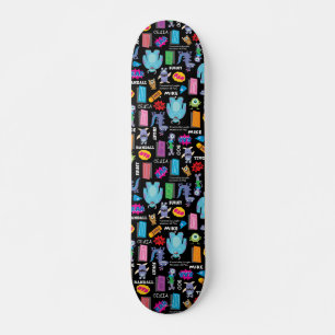 Monsters, Inc. Character Pattern Skateboard
