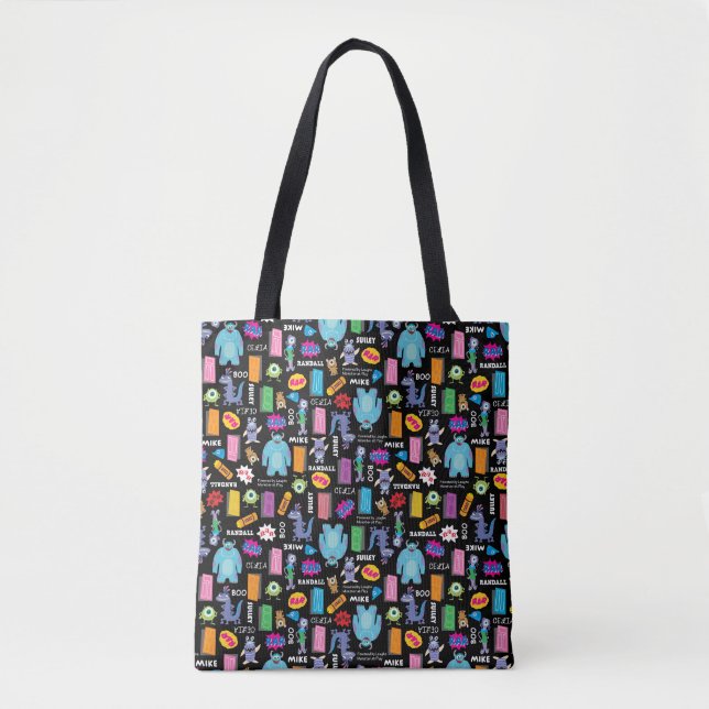 Monsters, Inc. | Character Pattern Tote Bag (Front)