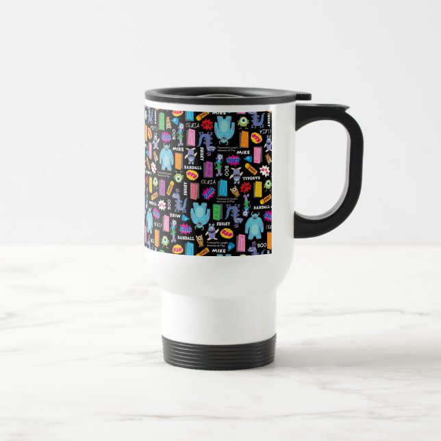 Monsters, Inc. | Character Pattern Travel Mug (Right)