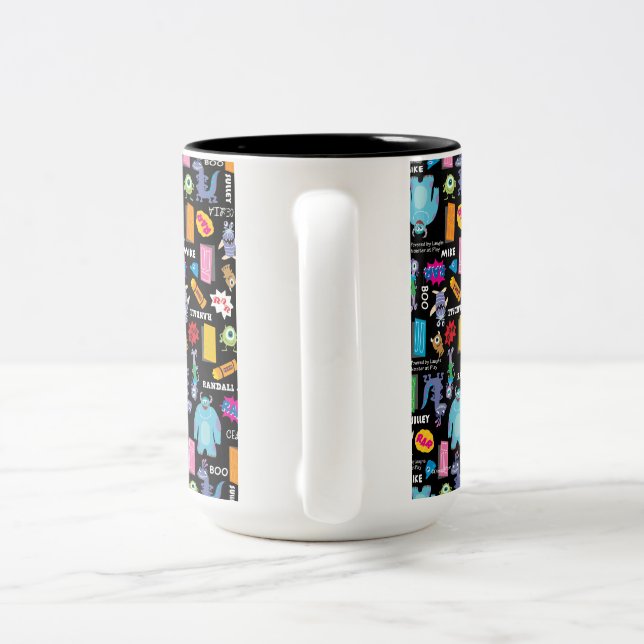 Monsters, Inc. | Character Pattern Two-Tone Coffee Mug | Zazzle