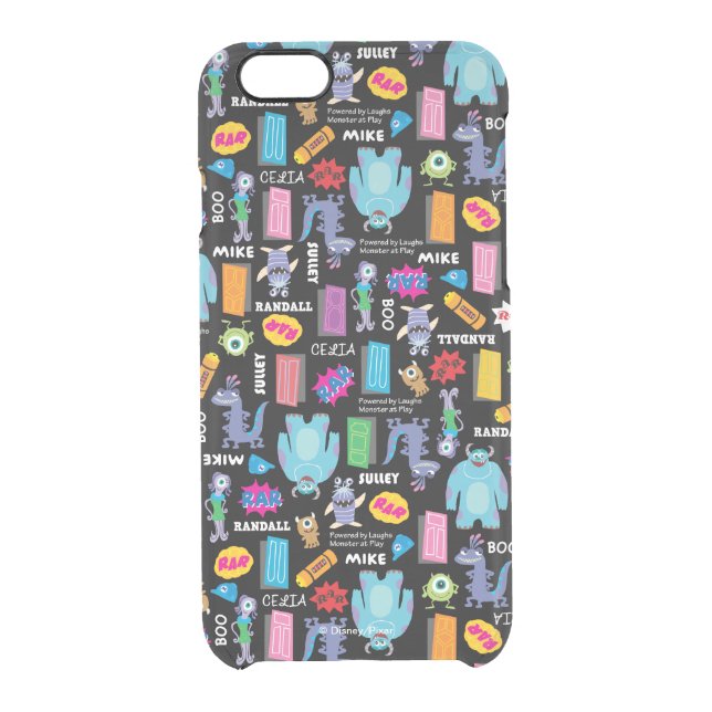 Monsters, Inc. | Character Pattern Uncommon iPhone Case (Back)