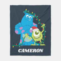 Monsters inc fleece online blanket