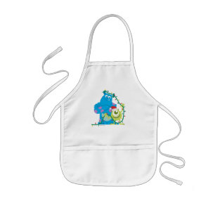 Monsters Inc. Christmas - Sulley & Mike Kids' Apron