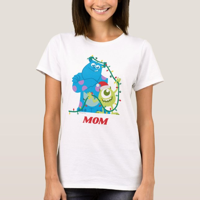 Monsters Inc. | Christmas - Sulley & Mike T-Shirt (Front)