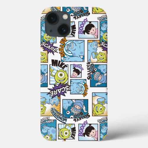 Monsters Inc  Comic Pattern Mania iPhone 13 Case