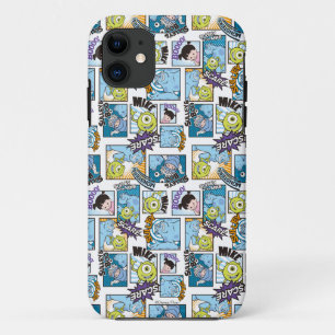 Monsters, Inc. Comic Pattern Mania iPhone 11 Case