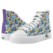 Monsters, Inc. | Comic Pattern Mania High-top Sneakers at Zazzle