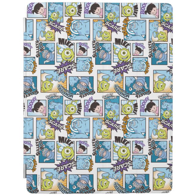Monsters, Inc. | Comic Pattern Mania iPad Air Cover (Front)