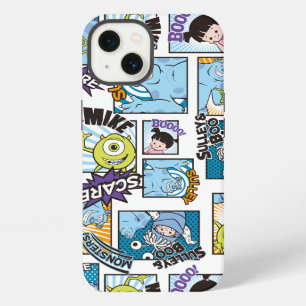 Monsters, Inc. Comic Pattern Mania iPhone 13 Case