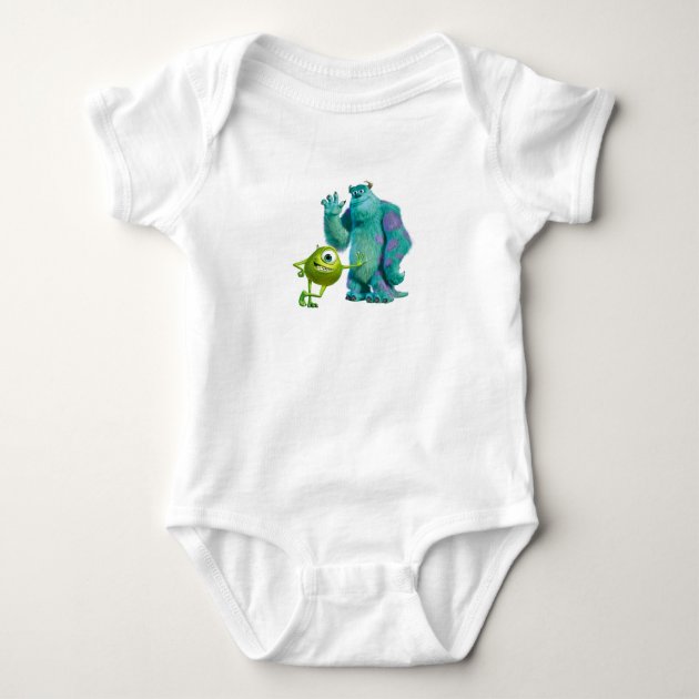 sulley baby onesie