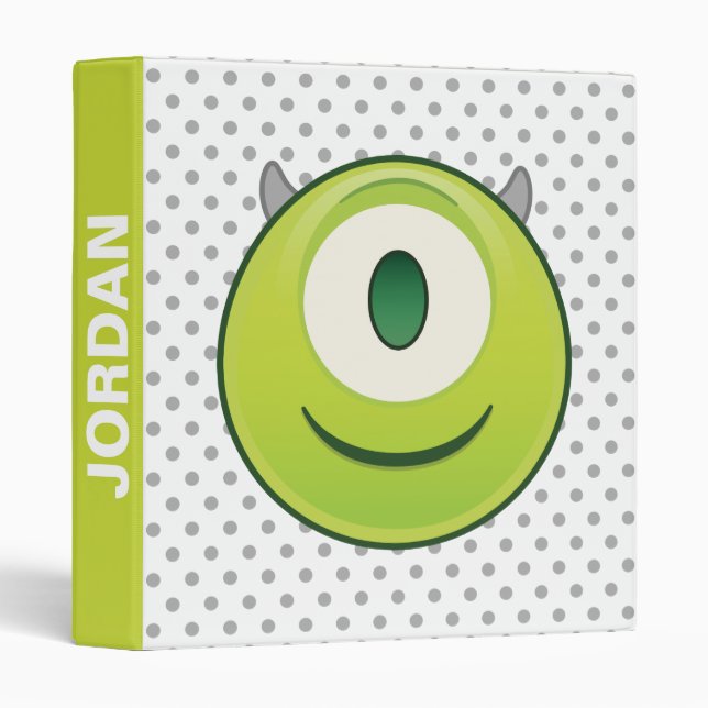 Monsters, Inc. | Mike Emoji Binder (Front/Spine)