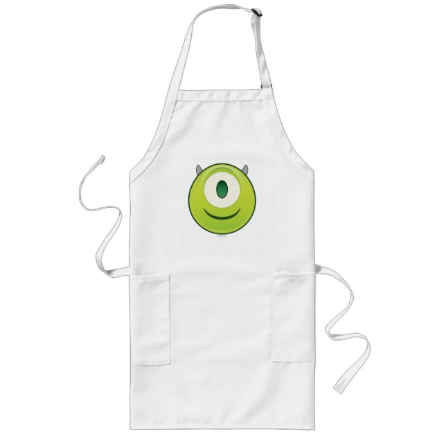 Monsters, Inc. | Mike Emoji Long Apron (Front)