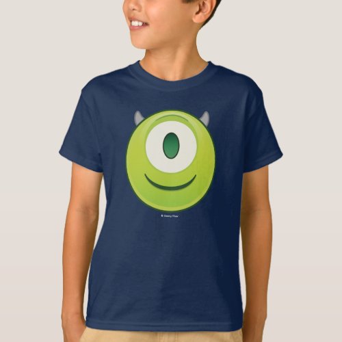 Monsters Inc  Mike Emoji T_Shirt