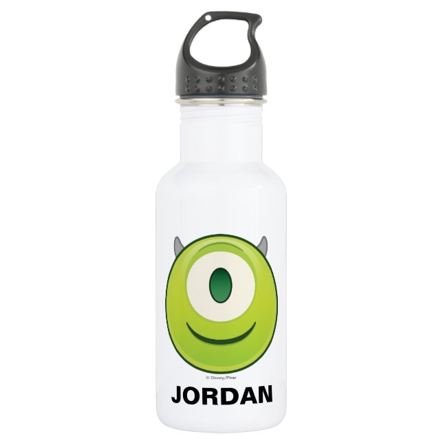 Monsters, Inc. | Mike Emoji Water Bottle (Front)