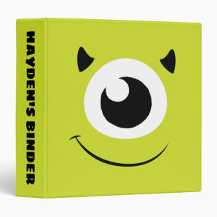 Monsters Inc. Mike Face 3 Ring Binder