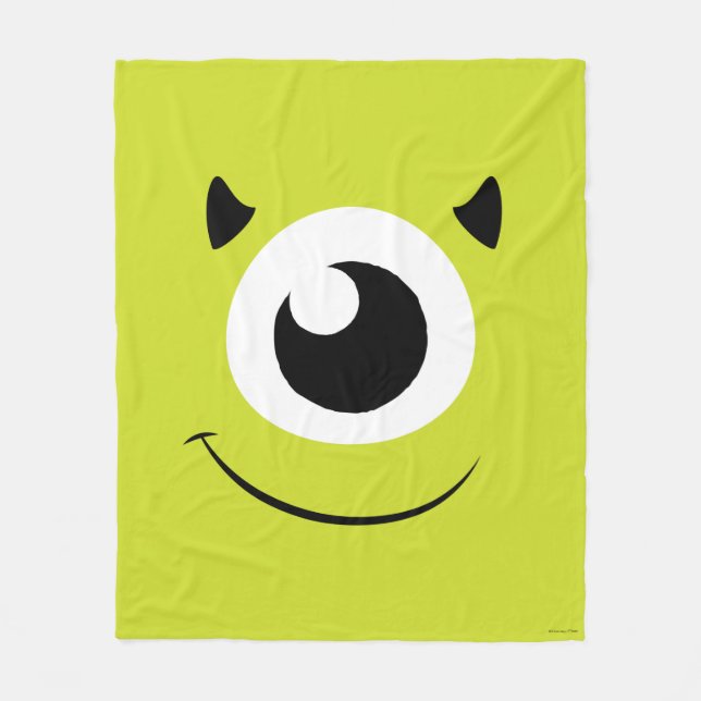 Monsters Inc. | Mike Face Fleece Blanket (Front)