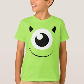 Monsters Inc. | Mike Face T-shirt by disneypixarmonsters at Zazzle