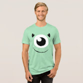 Monsters Inc. | Mike Face Tri-Blend Shirt, Men's, Size: Large, Green