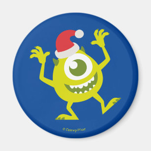 Monsters Inc. Mike Santa Claus Dance Magnet
