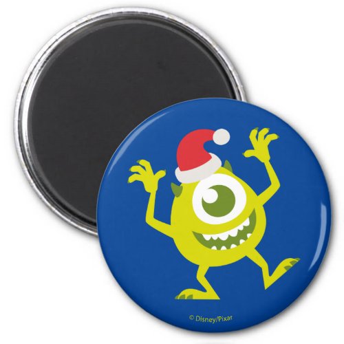 Monsters Inc  Mike Santa Claus Dance Magnet