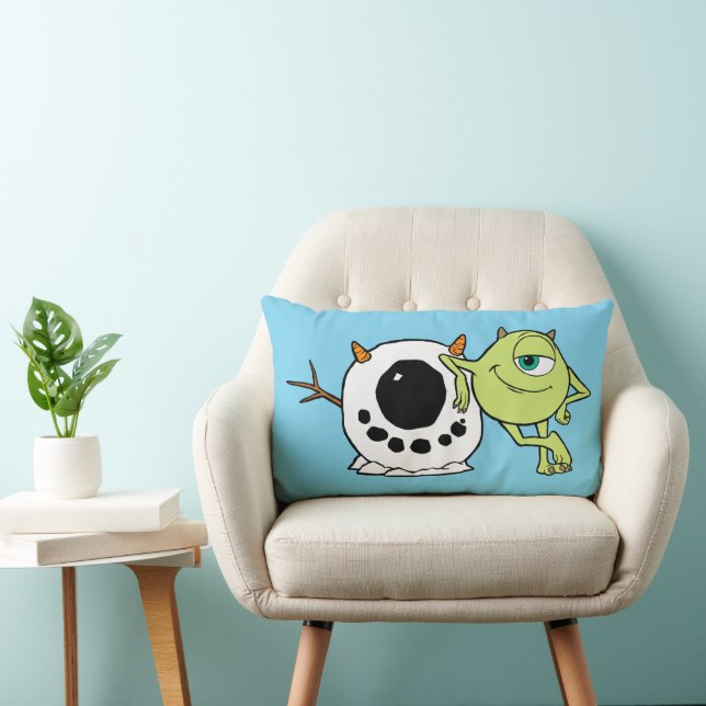 Monsters Inc. | Mike & Snowman Lumbar Pillow (Chair)