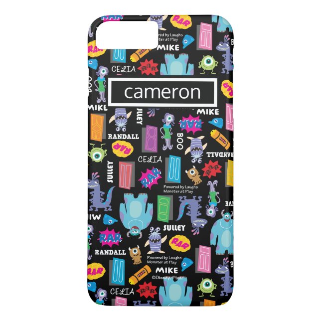 Monsters, Inc. | Pattern | Your Name Case-Mate iPhone Case (Back)
