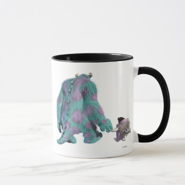 Monsters, Inc.'s Boo & Sulley walking away Disney Mug (Right)