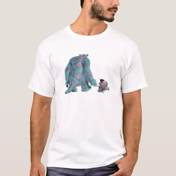 Monsters  Inc.'s Boo & Sulley Walking Away Disney T-shirt by disneypixarmonsters at Zazzle