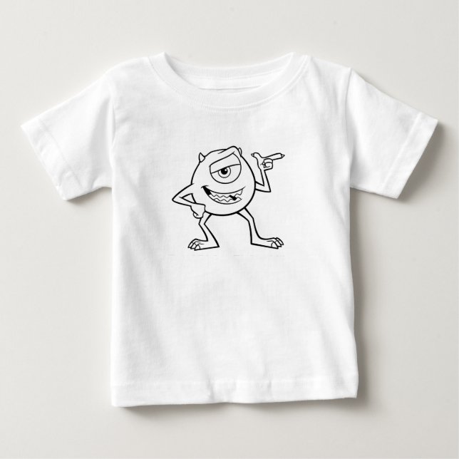 Monsters, Inc.'s Mike Disney Baby T-Shirt (Front)